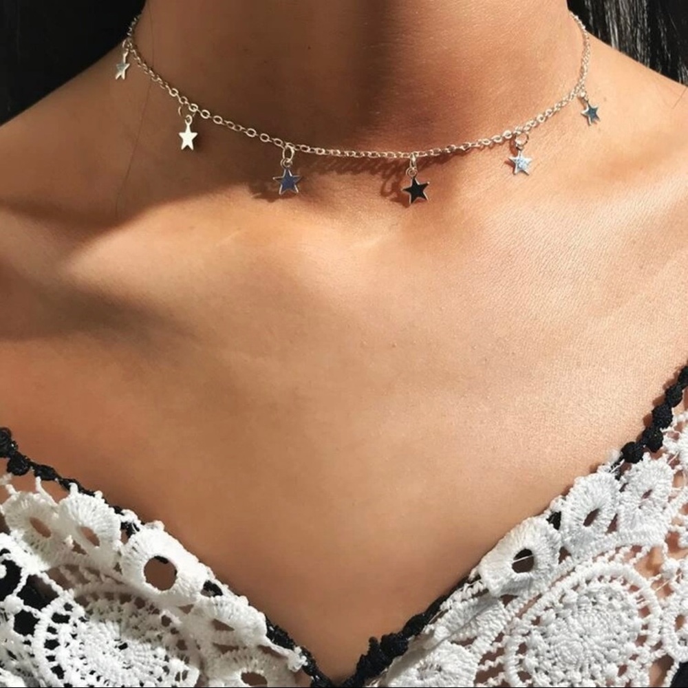 Star Decor Chain Choker